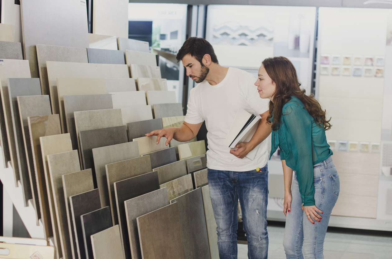 Choosing tiles for a renovation job