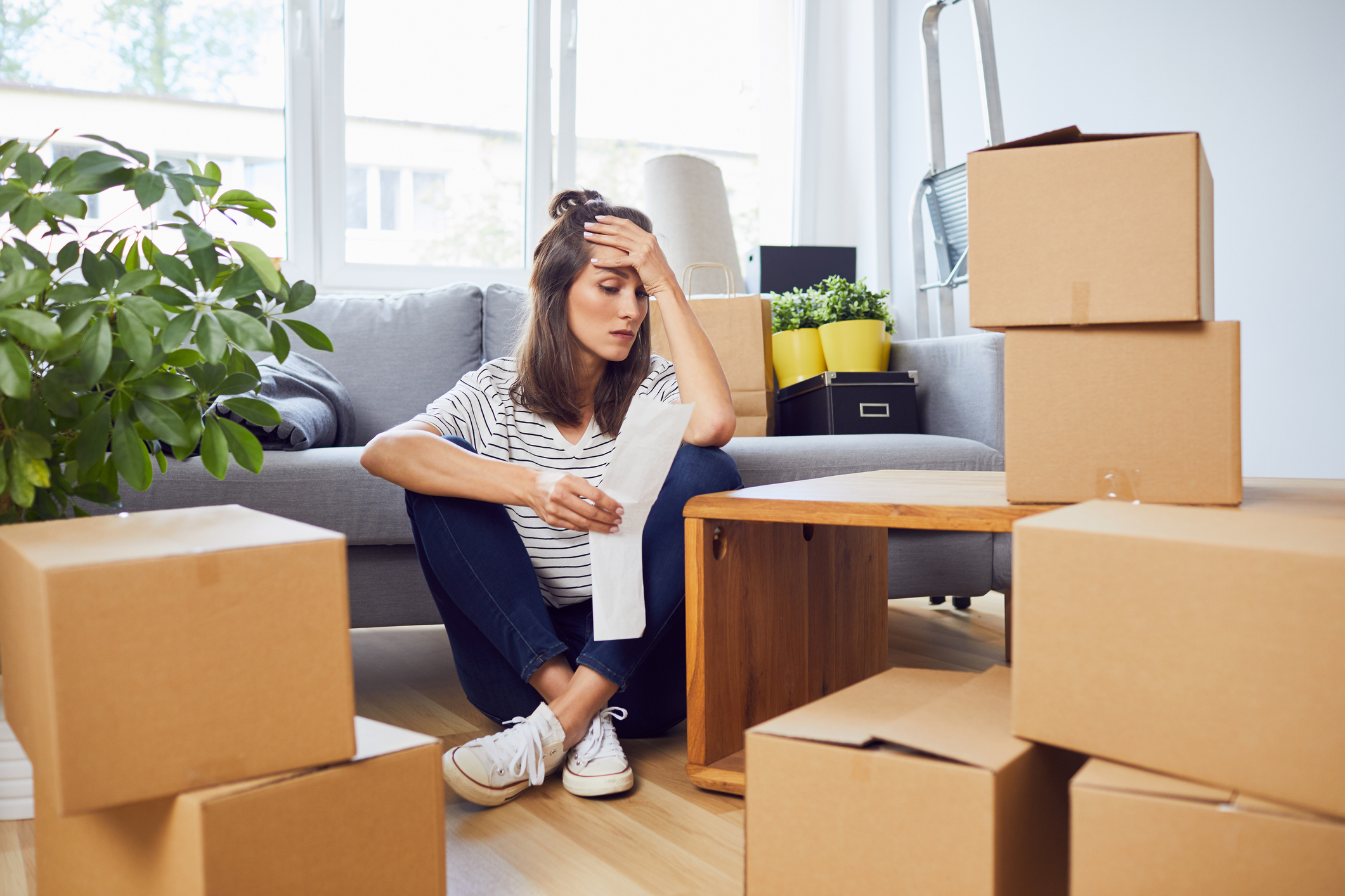 Dealing with moving day stress