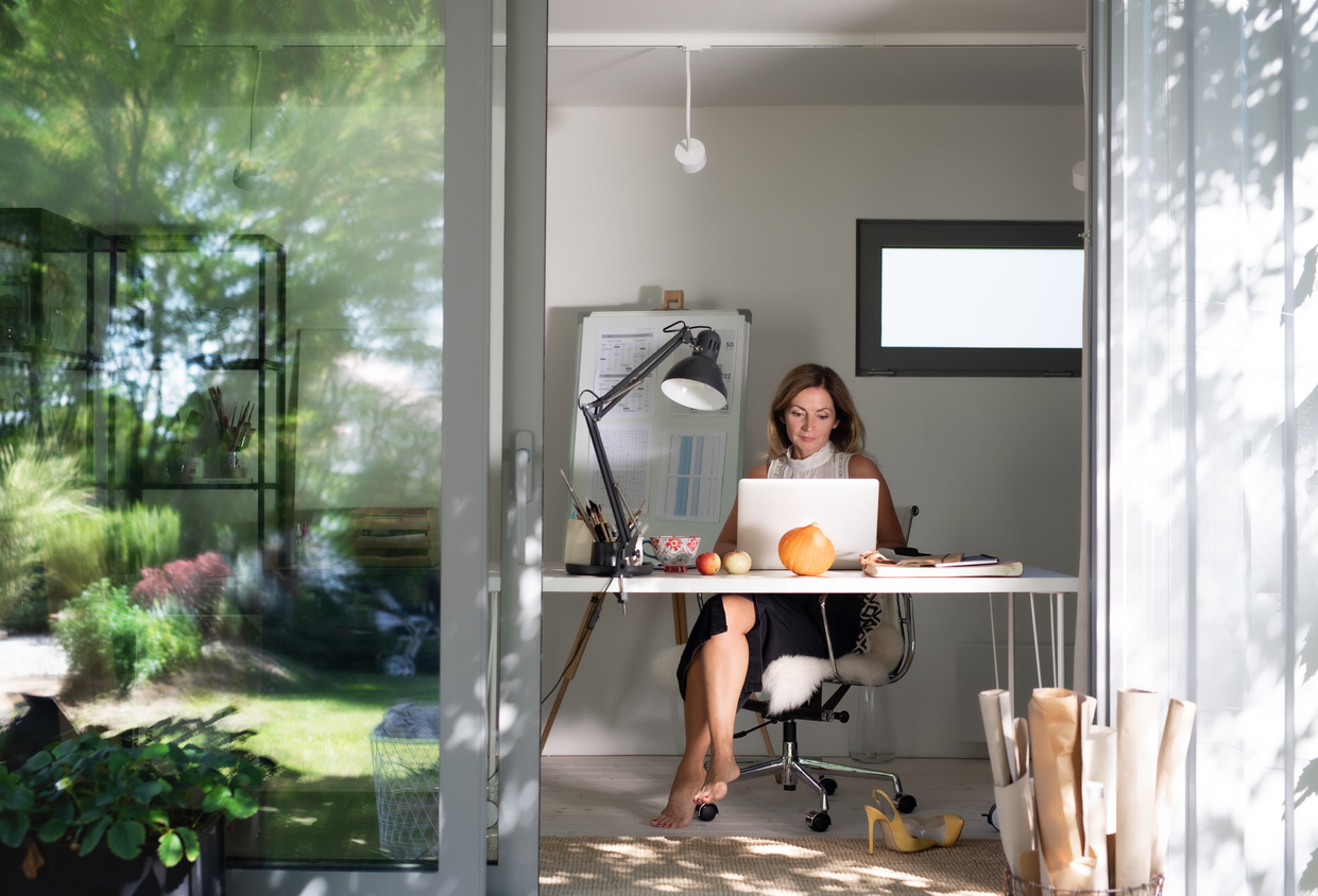 Home office room