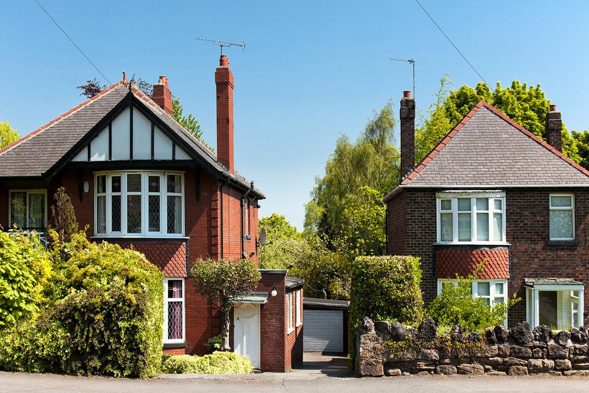 Detached houses